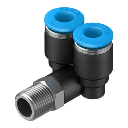 Festo Push-In Y-Fitting QSYL-1/8-6 QSYL-1/8-6